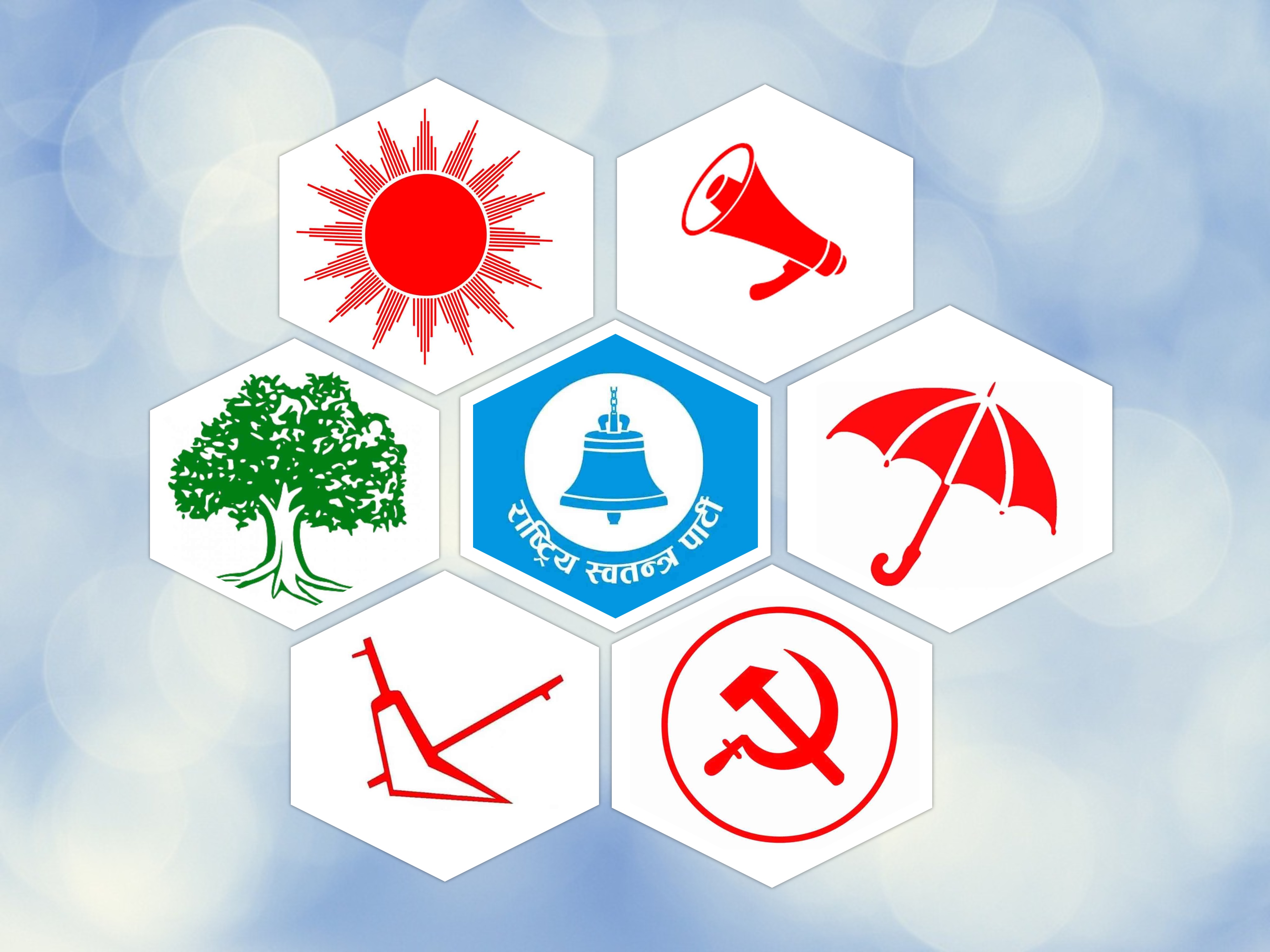 निर्वाचनमा ७ दलबाहेक राष्ट्रिय पार्टी बन्न नसकेका ४० दल कुन–कुन हुन् ? (सूचीसहित