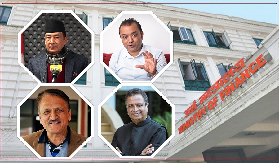 नयाँ मन्त्रीकारुपमा अर्थमा छिर्न कसले गर्ला आँट ?