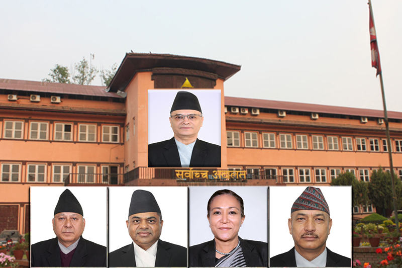 प्रतिनिधिसभा पुनर्स्थापना गर्ने पाँचैजना न्यायाधीश बिदामा
