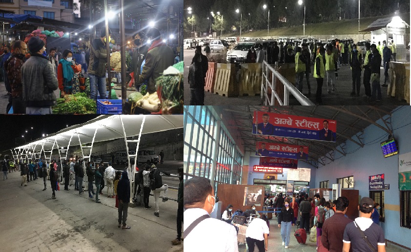 तरकारी बजार र विमान स्थल कोरोनाको हट स्पट बन्दै