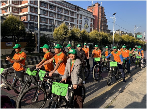 समृद्धि फाइनान्सद्धारा साइकल र्याली सम्पन्न