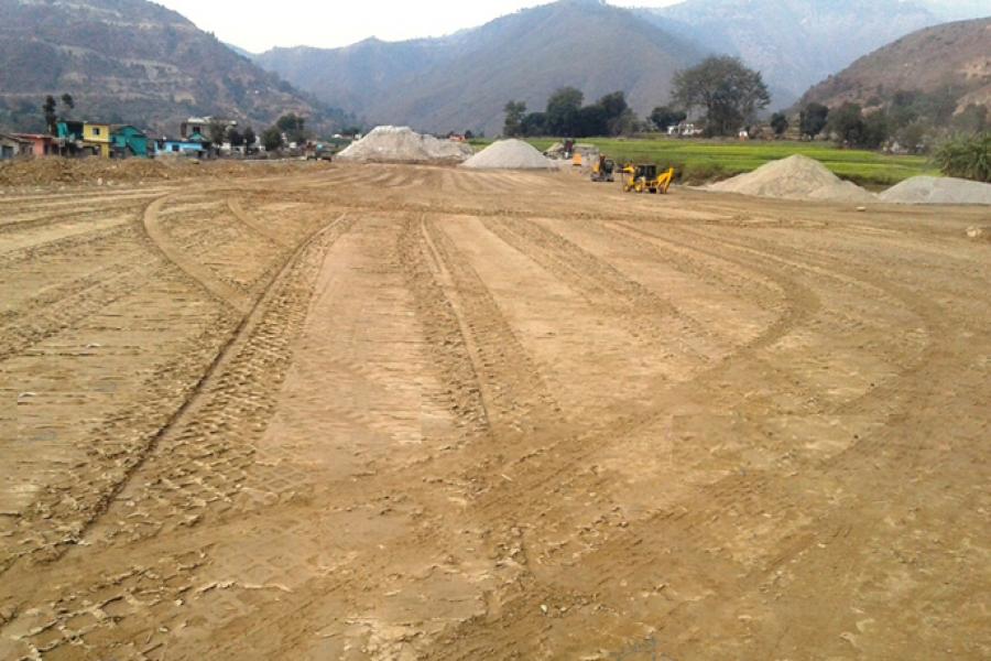 दिपायल विमानस्थलमा सेनाको परीक्षण उडान