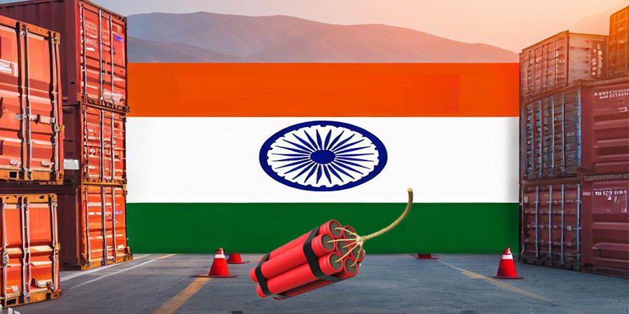 विस्फोटक पदार्थ आपूर्तिमा स्वार्थप्रेरित भारतीय अवरोध