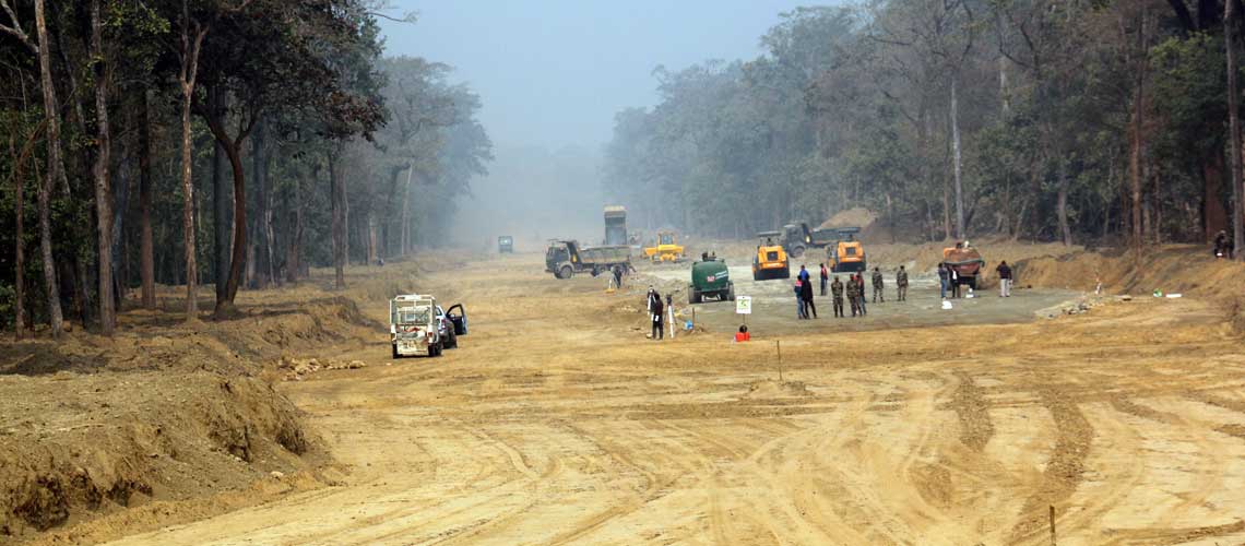 द्रुत मार्गको डिपिआर परिवर्तन, रुङको लम्बाइ ८.६ किलोमिटर