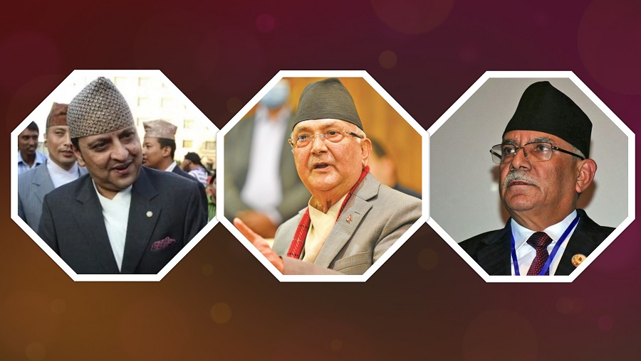 ज्ञानेन्द्रलाई ओलीले दिए आफ्नै खालको जवाफ, प्रचण्डको मौनतामा भने उठ्दैछ प्रश्न