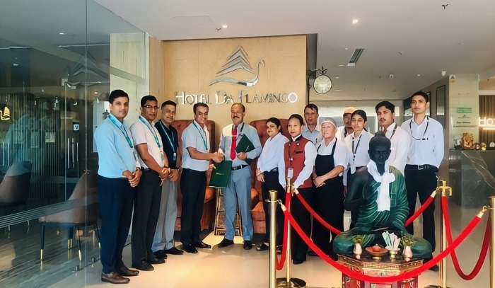 सिटिजन्स बैंक र ड्रिम इन्टरनेसनल होटेल तथा होटेल दा फ्लामीङगोबीच सम्झौता