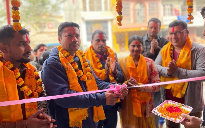 जनकपुरमा डिशहोम फाईवरनेटको शोरुम समुद्धघाटन