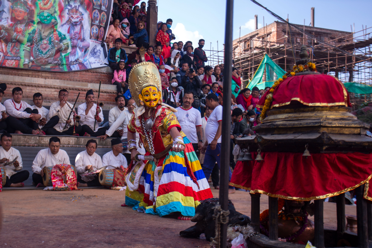 १२ वर्षे जात्रा  ‘ङतभुलु अजिमा’ देवीनाच