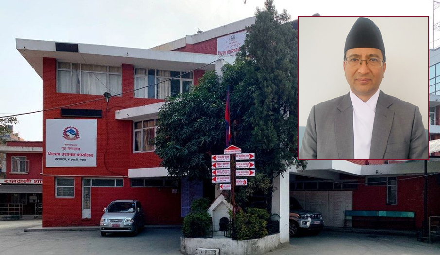 काठमाडौंको प्रमुख जिल्ला अधिकारी बने जीतेन्द्र बस्नेत