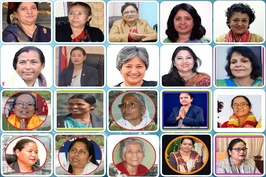यी हुन् लोकतान्त्रिक नेपालमा राष्ट्र प्रमुखदेखि मन्त्रालय हाँकेका महिला