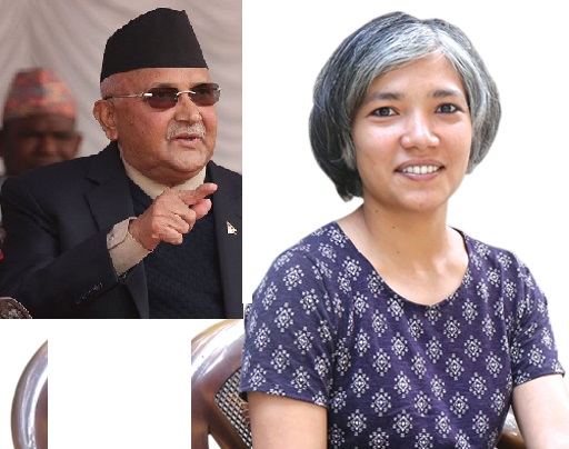 बाबुराम भट्टराईकी छोरीले केपी ओलीलाई दिइन कडा जवाफ