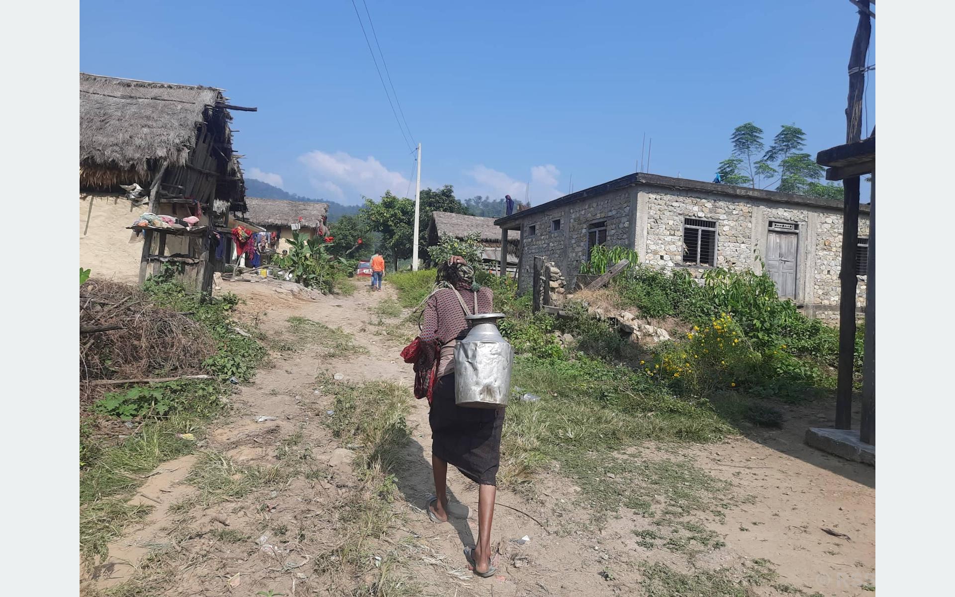 चुनावमा मात्रै नेता पुग्ने गङ्गटे उपत्यका