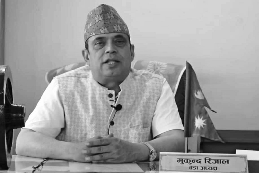 काठमाडौं महानगरपालिका १६ का वडाध्यक्ष रिजालको निधन
