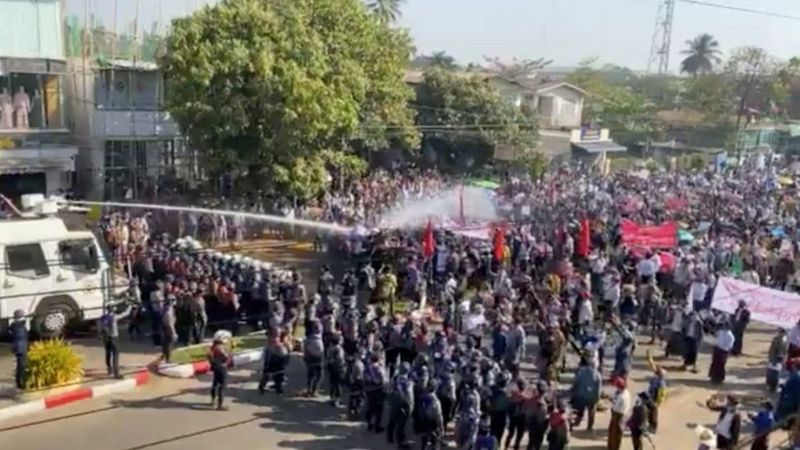 म्यानमारमा सुरक्षाकर्मीद्वारा ८० प्रदर्शनकारी मारिए