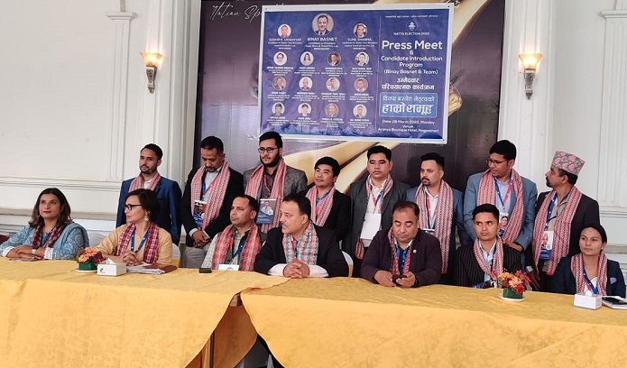नाट्टाको निर्वाचनका लागि अर्को समूहले पनि घोषणा गर्यो आफ्नो टिम