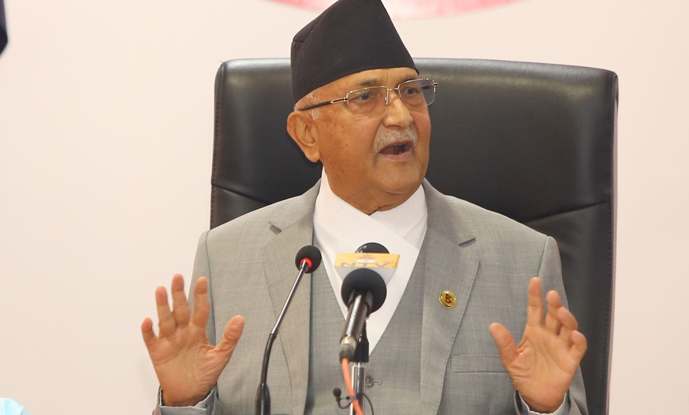 चुनाव भन्दा थुतुनो पोल्यो अब म त्यो चाहन्न: प्रधानमन्त्री ओली