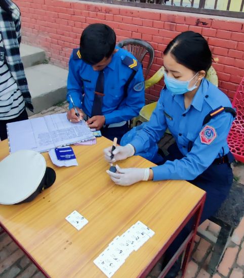 लापसे चेकिङमा ५ जना मोटरसाइकल चालक नियन्त्रणमा