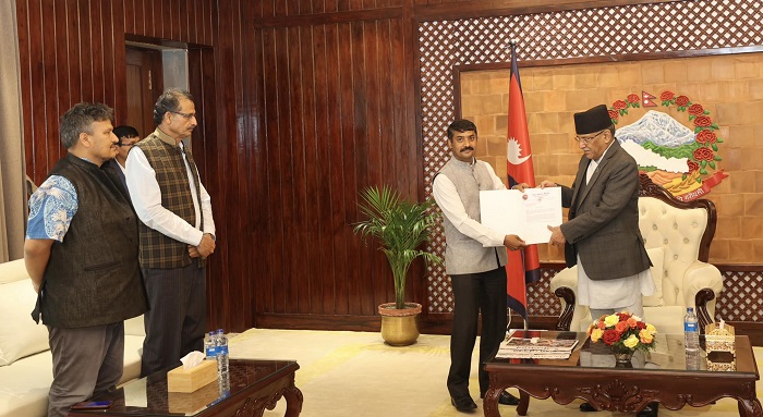 सरकारले जनताको पक्षमा लिएका सकारात्मक पहलले प्रतिगामी अतालिएका छन्ः प्रधानमन्त्री