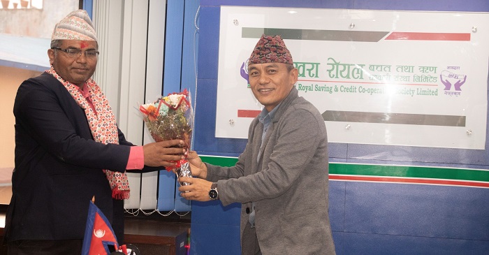 कोशी प्रदेशका सहकारी रजिष्ट्रार पोखरा रोयलमा
