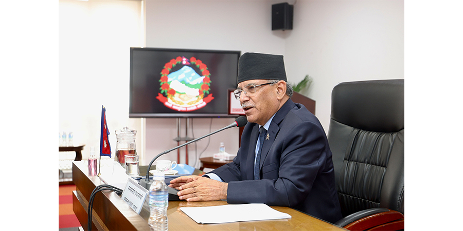 प्रधानमन्त्री दाहाल मानसरोवर जाने