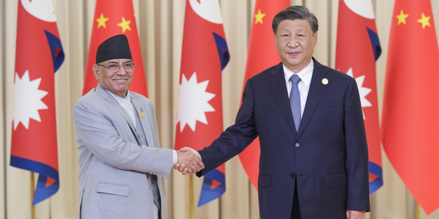 प्रधानमन्त्री चीन भ्रमण : आज द्विपक्षीय वार्ता हुँदै