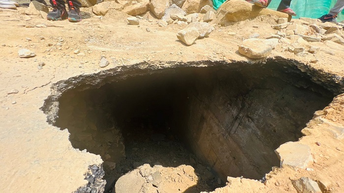 एकदिन पनि टिकेन धादिङ गणेशखोलाको पुल, पर्यो फेरि भ्वाङ