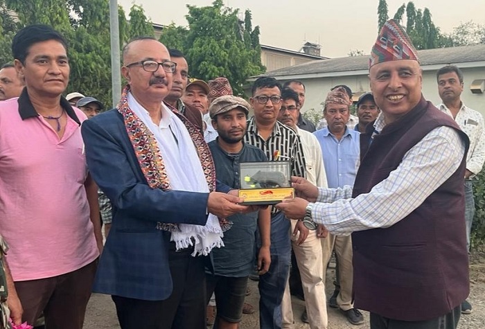 उद्योग मन्त्रीले गरे उदयपुर सिमेन्ट उद्योग अनुगमन