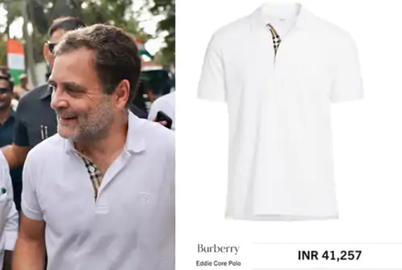 राहुल गान्धीको कार्यक्रमभन्दा उनको टिसर्ट बढी चर्चा