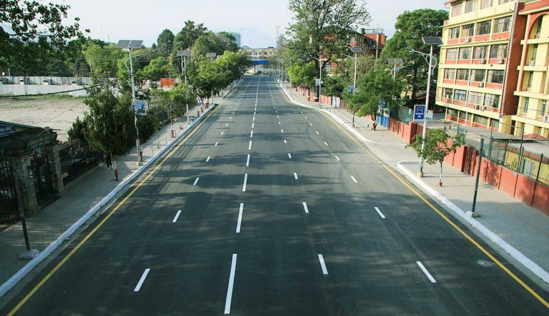 लकडाउन सदुपयोग: चिटिक्क पारियो काठमाडौंका सडक