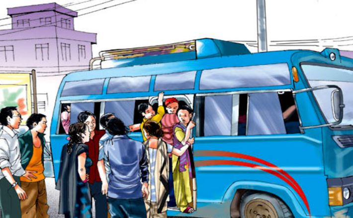 संघमा अझै आएन अन्तर प्रदेश सवारी साधनको बाटो इजाजत अनुमति