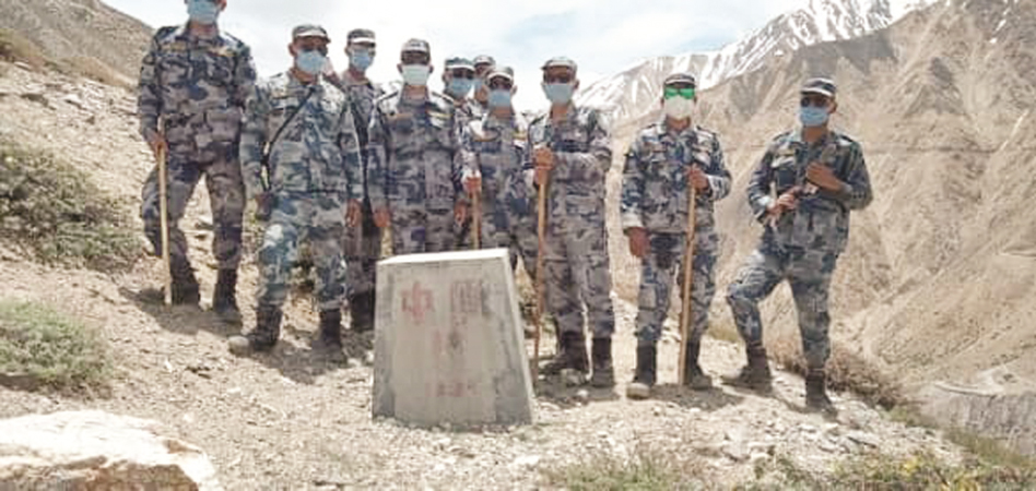 चीन तर्फका सीमा पहिचान, हिल्सामा सुरक्षा चौकी