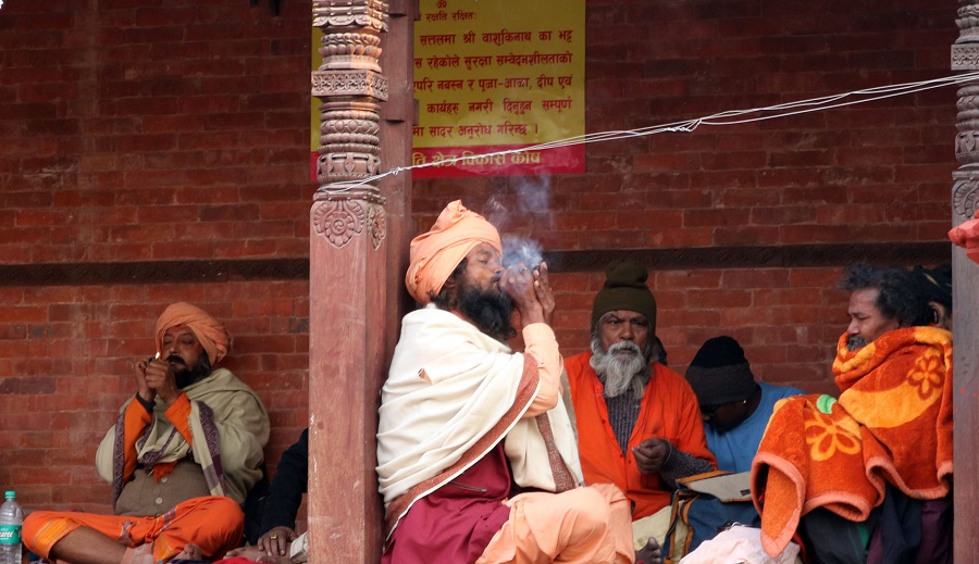 शिवरात्रिमा आएका साधुसन्तको बिदाइ गरिँदै, १० लाखसम्म दक्षिणा दिईने