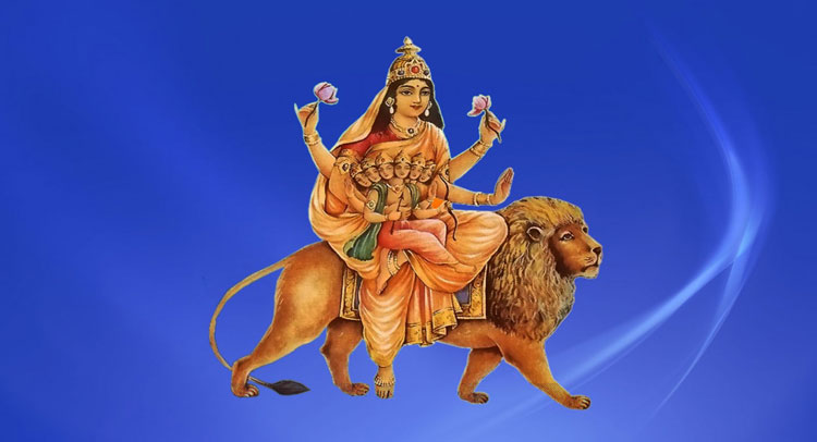 आज पार्वतीबाट जन्म लिएकी स्कन्दमाताको पूजा आराधना