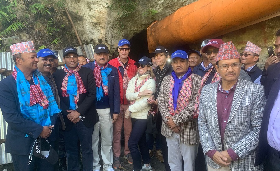 माथिल्लो अरुण निर्माण अगाडि बढाईने