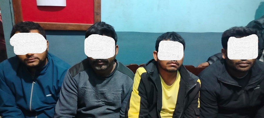 नक्कली सुन देखाएर ठगी गर्ने चार जना पक्राउ